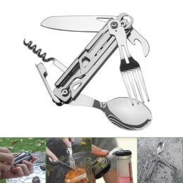 Multifunctional Folding Tableware for Camping & Survival