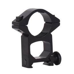 2pcs Outdoor Tactical Equipment 25.4mm High Profile Sight Installation Ring 11mm Optical Sight Base (Option: 1Pcs)
